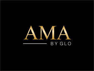 AMA BY GLO logo design by haidar
