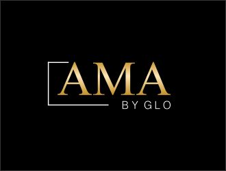 AMA BY GLO logo design by haidar