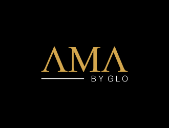 AMA BY GLO logo design by haidar