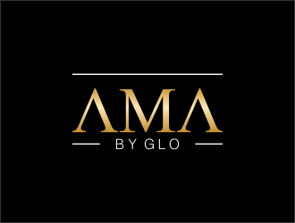 AMA BY GLO logo design by haidar