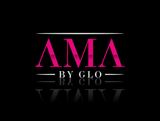 AMA BY GLO logo design by ammad
