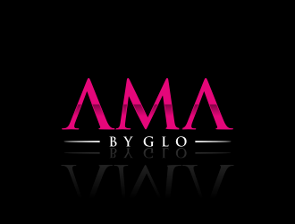 AMA BY GLO logo design by ammad