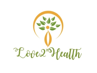 Love2Health logo design by ElonStark
