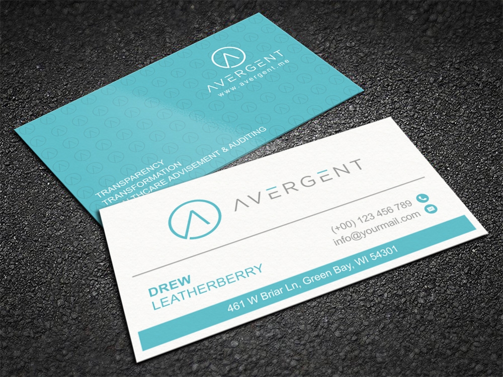 Avergent logo design by Kindo