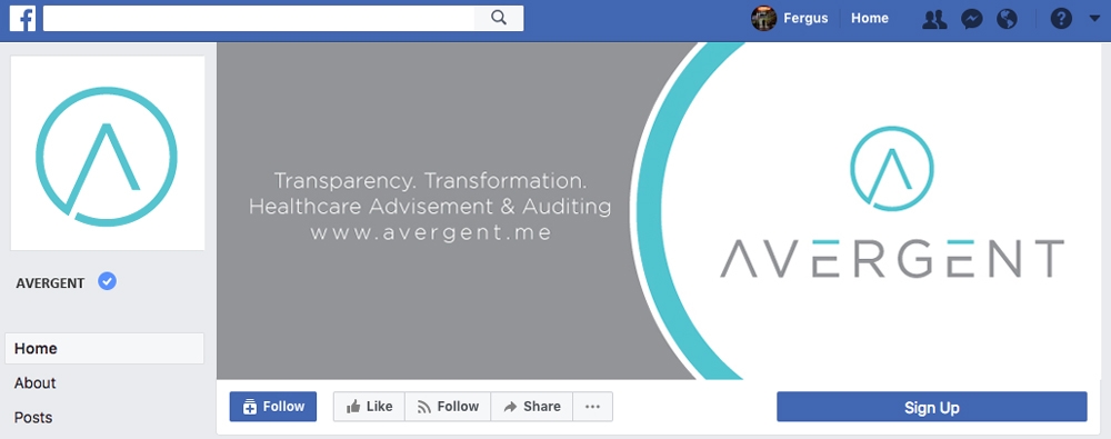 Avergent logo design by aRBy