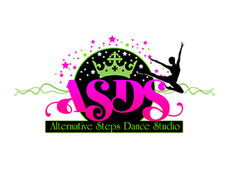 Alternative Steps Dance Studio logo design by 3Dlogos