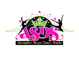 Alternative Steps Dance Studio logo design by 3Dlogos