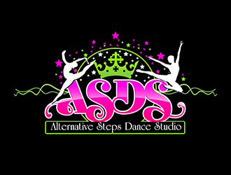Alternative Steps Dance Studio logo design by 3Dlogos