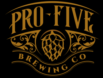 Pro Five Brewing Company logo design by schiena