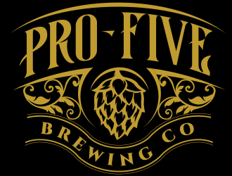 Pro Five Brewing Company logo design by schiena