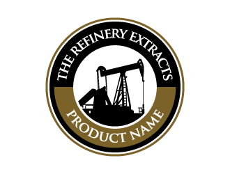 The Refinery Extracts logo design by pencilhand