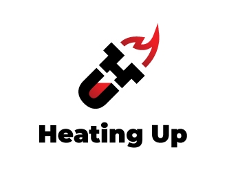Heating Up (Podcast) logo design by jhox