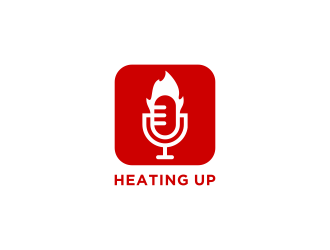 Heating Up (Podcast) logo design by arturo_