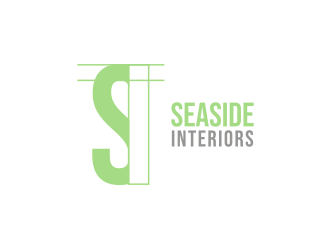 Seaside Interiors logo design by Zeratu