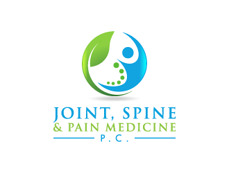 Joint, Spine & Pain Medicine, P.C. logo design by pencilhand