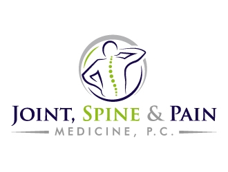 Joint, Spine & Pain Medicine, P.C. logo design by akilis13