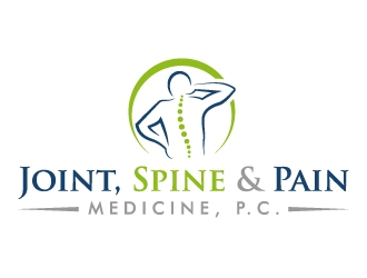 Joint, Spine & Pain Medicine, P.C. logo design by akilis13