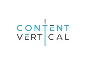 Content Vertical logo design by akilis13