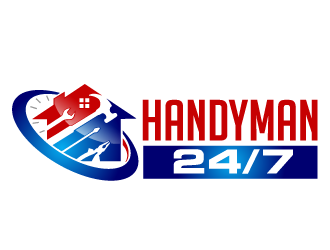 Handyman247 logo design by THOR_