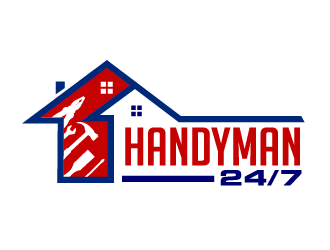 Handyman247 logo design by THOR_