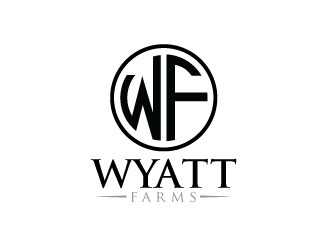Wyatt Farms logo design by sanworks
