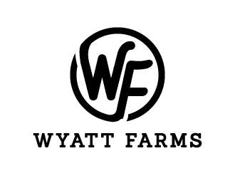 Wyatt Farms logo design by jaize