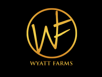 Wyatt Farms logo design by BeDesign