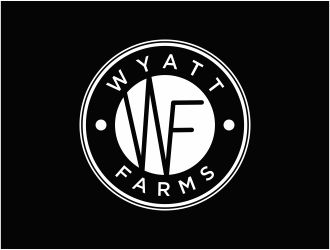 Wyatt Farms logo design by 48art