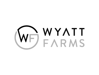 Wyatt Farms logo design by akilis13