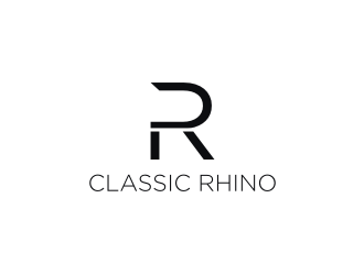 Classic Rhino logo design by LOVECTOR