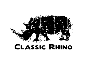 Classic Rhino logo design by Cekot_Art