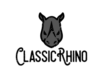 Classic Rhino logo design by sgt.trigger