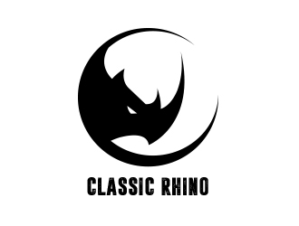 Classic Rhino logo design by Danny19