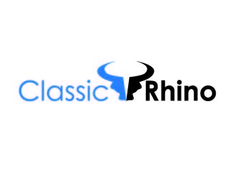 Classic Rhino logo design by ruthracam