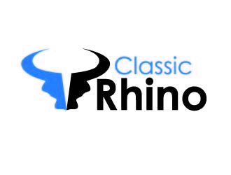 Classic Rhino logo design by ruthracam