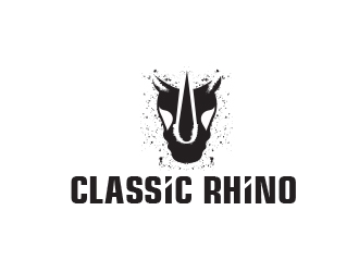 Classic Rhino logo design by Roma