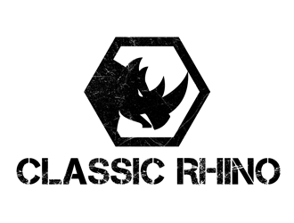 Classic Rhino logo design by kunejo
