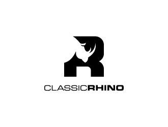 Classic Rhino logo design by torresace