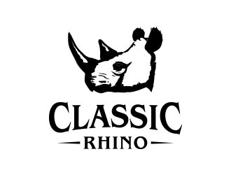 Classic Rhino logo design by keylogo