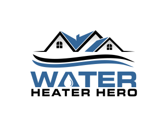 Water Heater Hero logo design by akhi