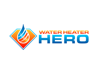 Water Heater Hero logo design by maseru