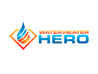 Water Heater Hero logo design by maseru