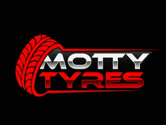 Motty Tyres logo design by ZQDesigns