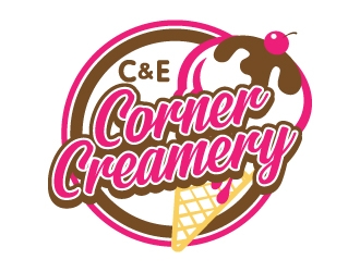 C & E Corner Creamery logo design by jaize