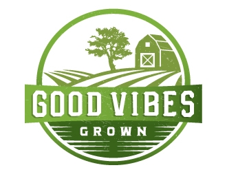 Good Vibes Grown logo design by akilis13