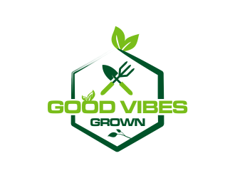 Good Vibes Grown logo design by ROSHTEIN