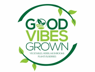 Good Vibes Grown logo design by nikkiblue