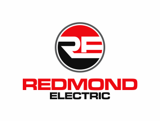 Redmond Electric logo design by iltizam