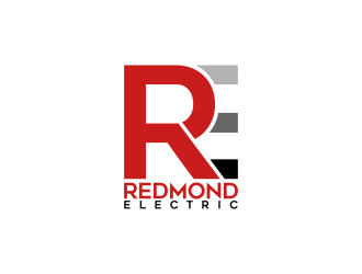 Redmond Electric logo design by ekitessar