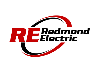 Redmond Electric logo design by BeDesign